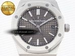 Audemars Piguet ROYAL OAK 37MM 15450 GRAY DIAL ON SS SA3120 - Görsel 4