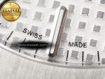 ROYAL OAK 37MM 15450 SS IPF BEST EDITION WHITE DIAL ON SS BRACELET SA3120 SUPER CLONE - Görsel 13