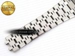 ROYAL OAK 37MM 15450 SS IPF BEST EDITION WHITE DIAL ON SS BRACELET SA3120 SUPER CLONE - Görsel 23