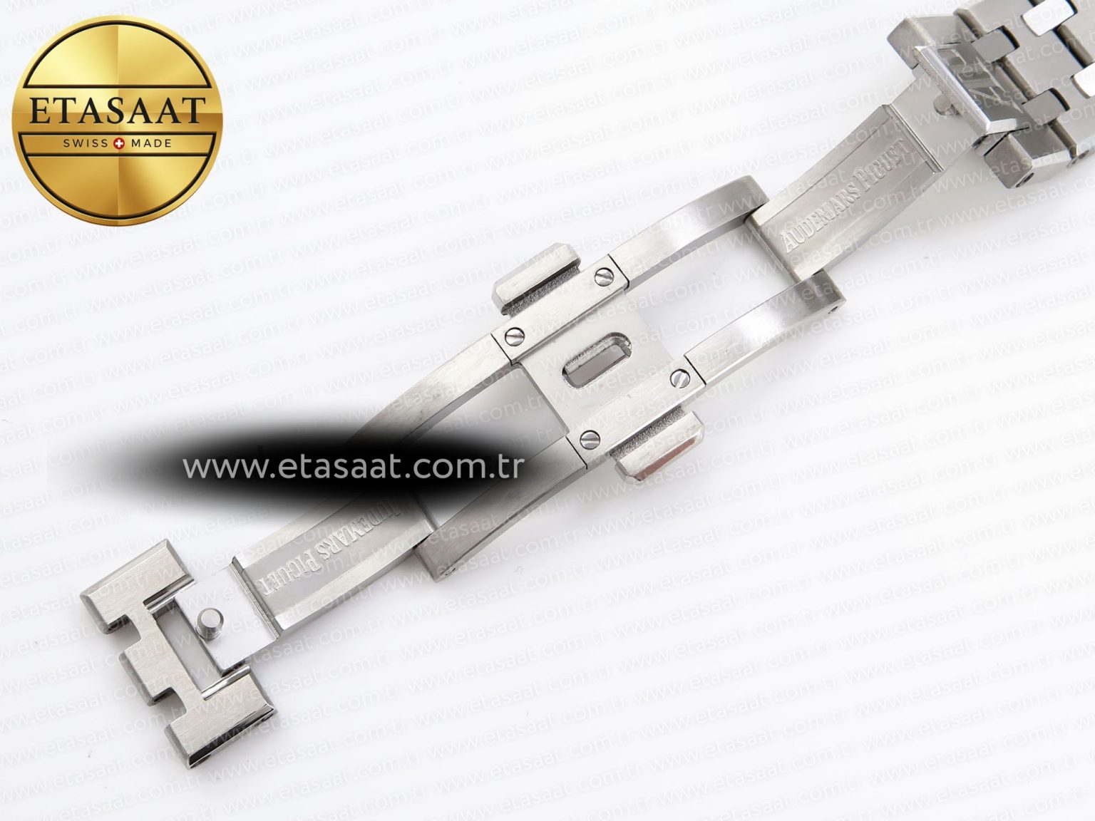 ROYAL OAK 37MM 15450 SS IPF BEST EDITION WHITE DIAL ON SS BRACELET SA3120 SUPER CLONE - Görsel 27