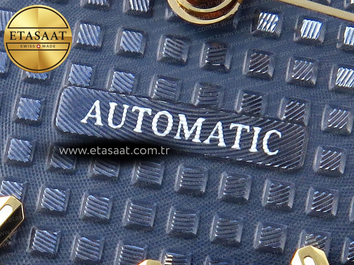 Audemars Piguet ROYAL OAK 37MM 15450 BLUE DIAL ON YGSA3120 - Görsel 13