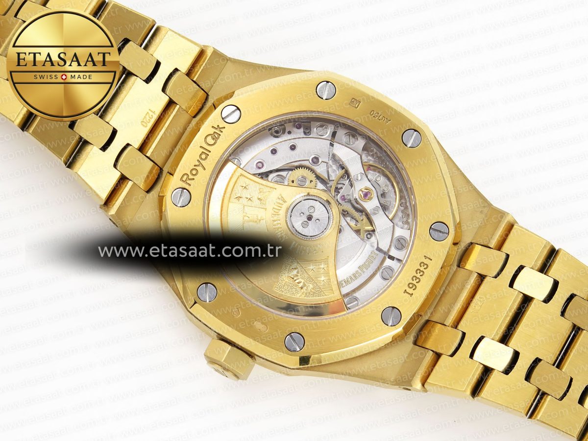 Audemars Piguet ROYAL OAK 37MM 15450 BLUE DIAL ON YGSA3120 - Görsel 15