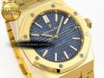 Audemars Piguet ROYAL OAK 37MM 15450 BLUE DIAL ON YGSA3120 - Görsel 5