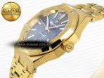 Audemars Piguet ROYAL OAK 37MM 15450 BLUE DIAL ON YGSA3120 - Görsel 7