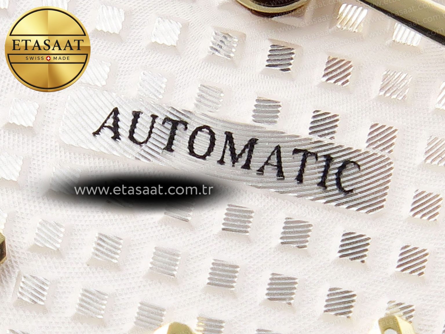 ROYAL OAK 37MM 15450 YG IPF BEST EDITION WHITE DIAL ON YG BRACELET SA3120 SUPER CLONE - Görsel 12