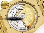 ROYAL OAK 37MM 15450 YG IPF BEST EDITION WHITE DIAL ON YG BRACELET SA3120 SUPER CLONE - Görsel 16