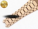 Royal Oak 39mm 15202 RG IPF 1:1 Best Edition Black Diamonds Dial on RG Bracelet A2121 - Görsel 29
