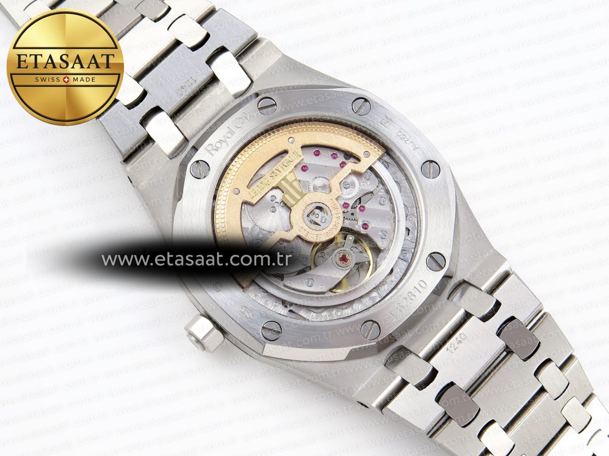 Royal Oak 39mm 15202 SS IPF 1:1 Best Edition Black Dial on SS Bracelet A2121 - Görsel 17