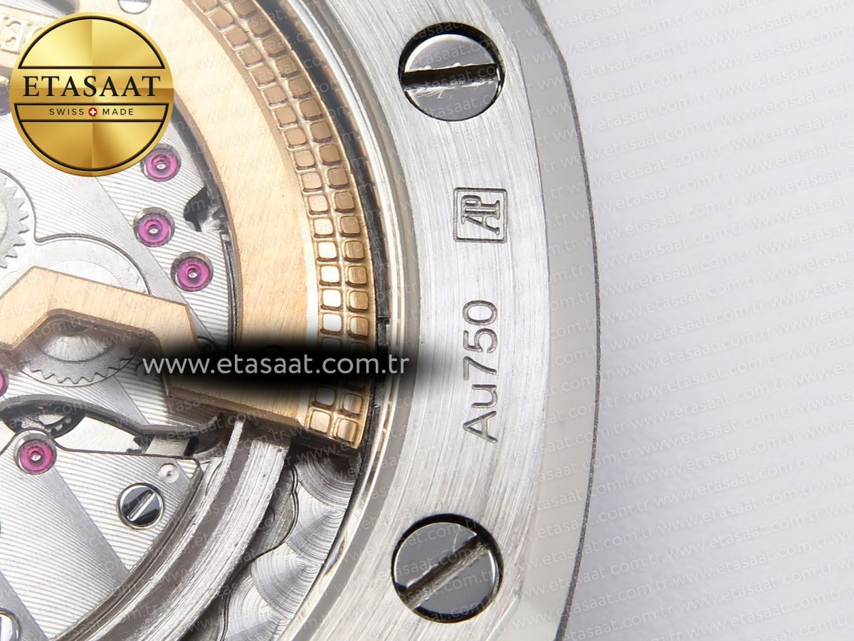 Royal Oak 39mm 15202 SS IPF 1:1 Best Edition Black Dial on SS Bracelet A2121 - Görsel 26