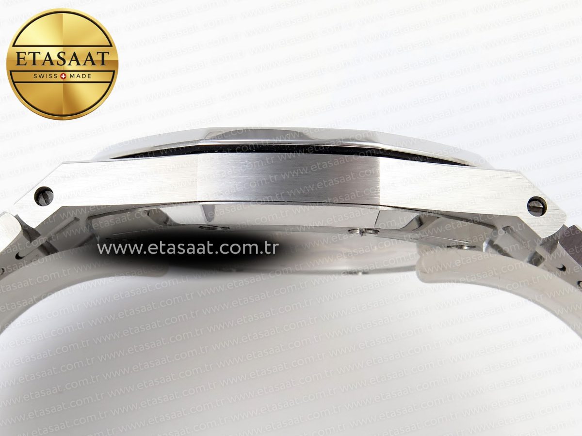 Royal Oak 39mm 15202 SS IPF 1:1 Best Edition Blue/Black Textured Dial on SS Bracelet A2121 - Görsel 14