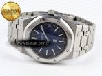 Royal Oak 39mm 15202 SS IPF 1:1 Best Edition Blue/Black Textured Dial on SS Bracelet A2121 - Görsel 6