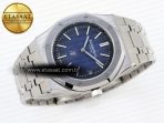 Royal Oak 39mm 15202 SS IPF 1:1 Best Edition Blue/Black Textured Dial on SS Bracelet A2121 - Görsel 7