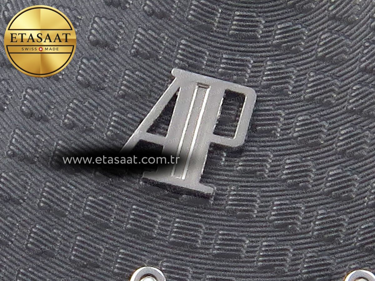 Royal Oak 39mm 15202 SS IPF 1:1 Best Edition Gray Textured Dial on SS Bracelet A2121 - Görsel 11