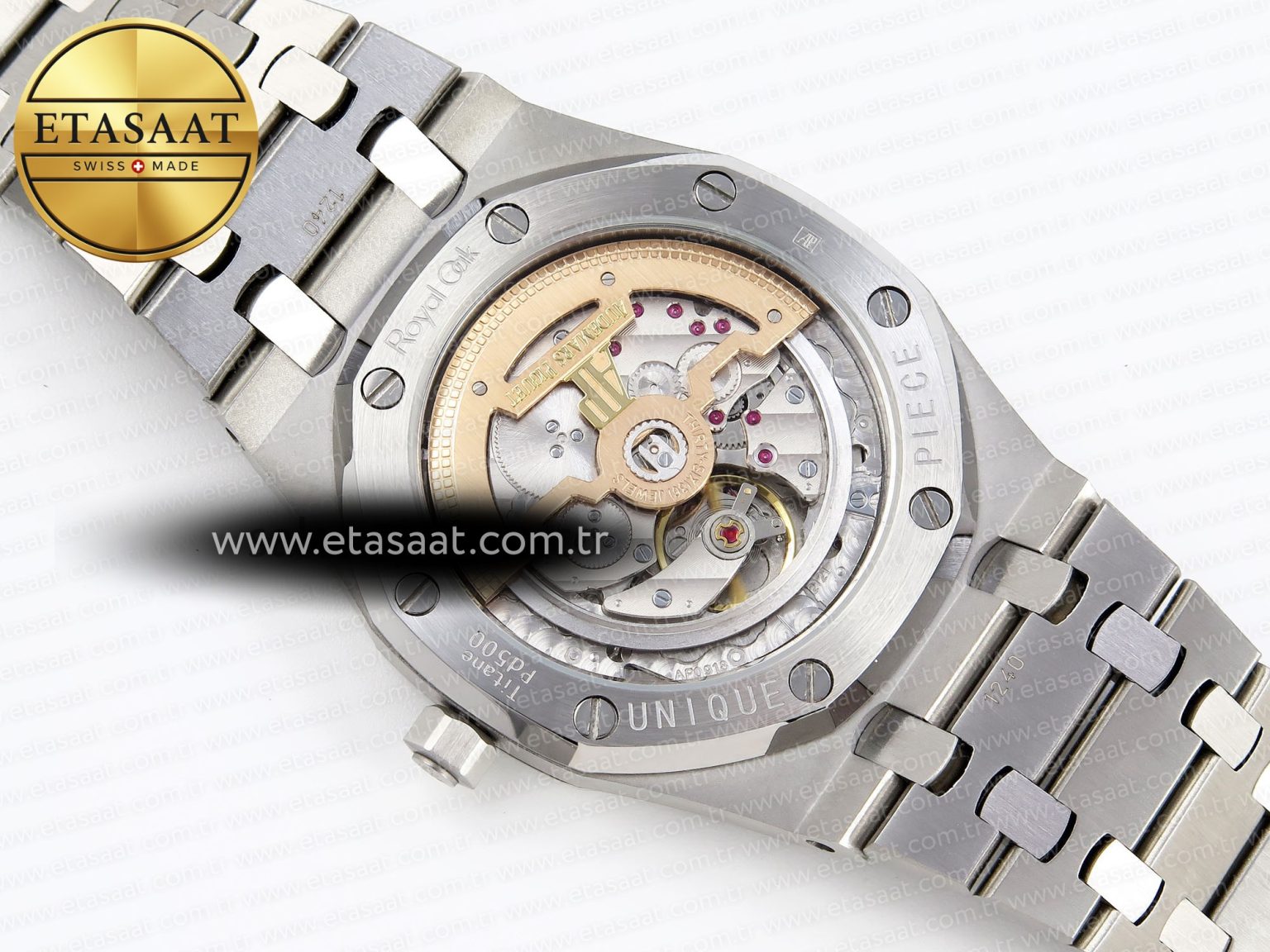 Royal Oak 39mm 15202 SS IPF 1:1 Best Edition Gray Textured Dial on SS Bracelet A2121 - Görsel 17