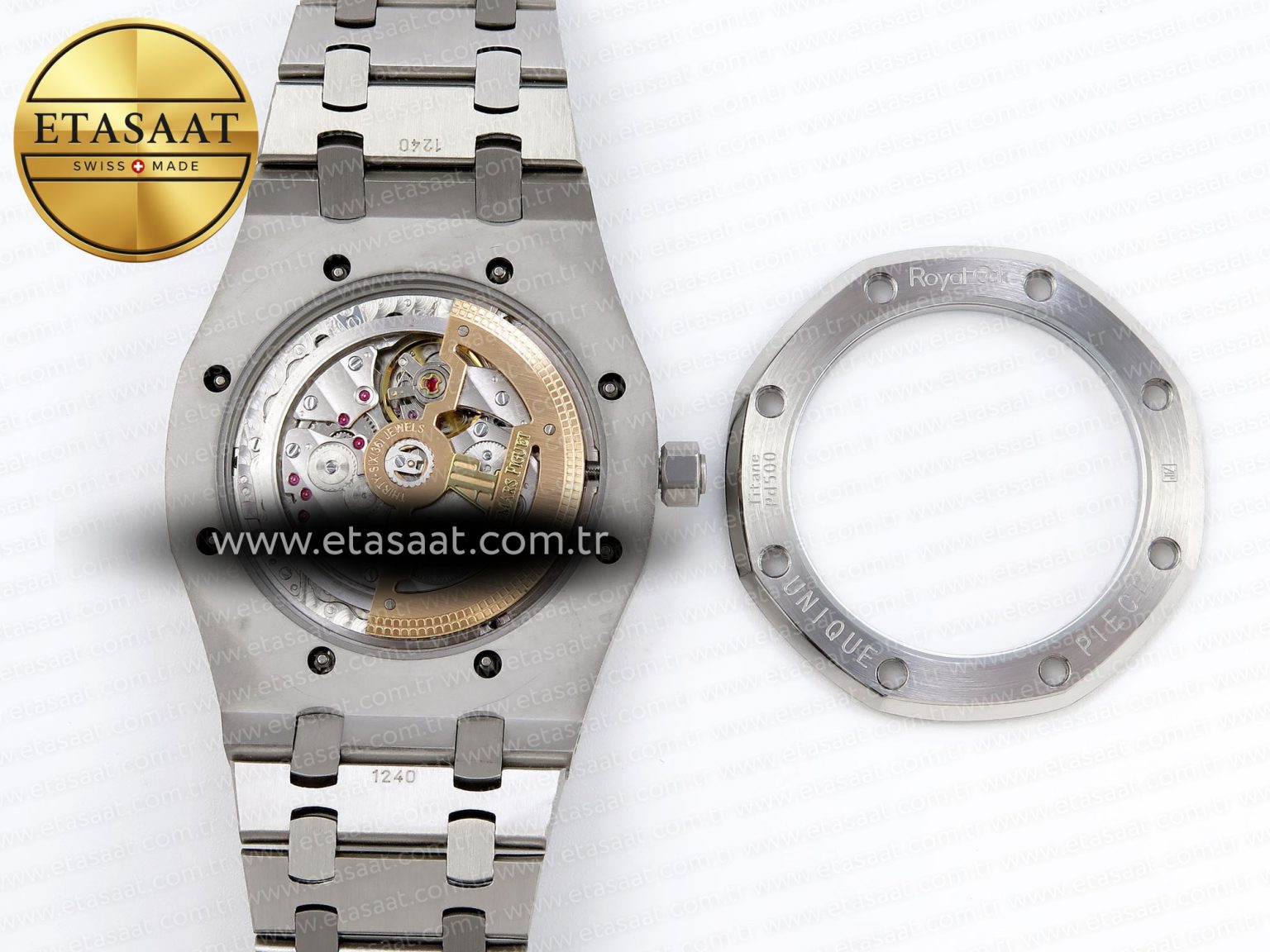 Royal Oak 39mm 15202 SS IPF 1:1 Best Edition Gray Textured Dial on SS Bracelet A2121 - Görsel 18