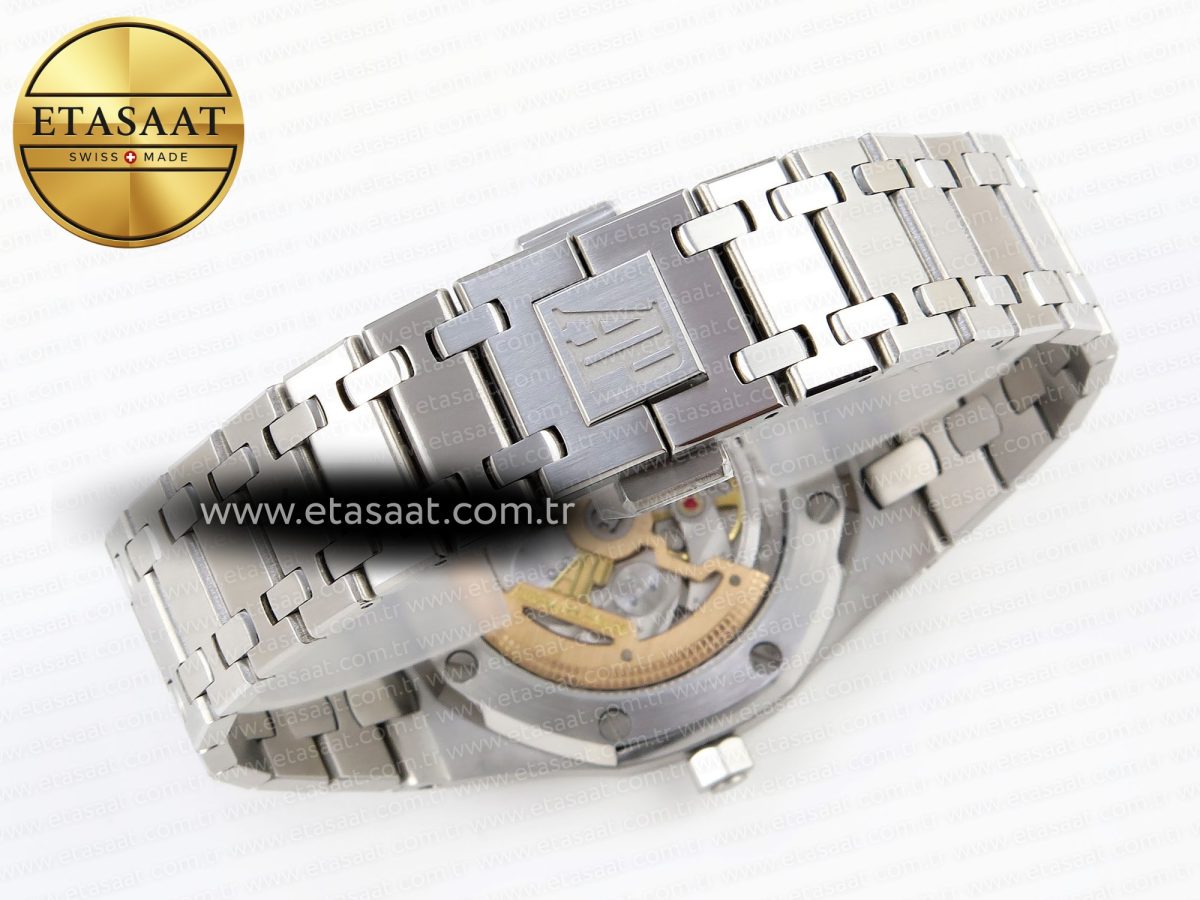 Royal Oak 39mm 15202 SS IPF 1:1 Best Edition Green/Black Dial on SS Bracelet A2121 - Görsel 16