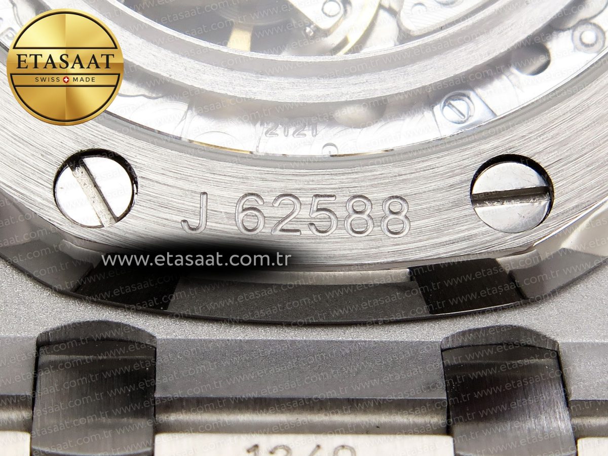 Royal Oak 39mm 15202 SS IPF 1:1 Best Edition Green/Black Dial on SS Bracelet A2121 - Görsel 25