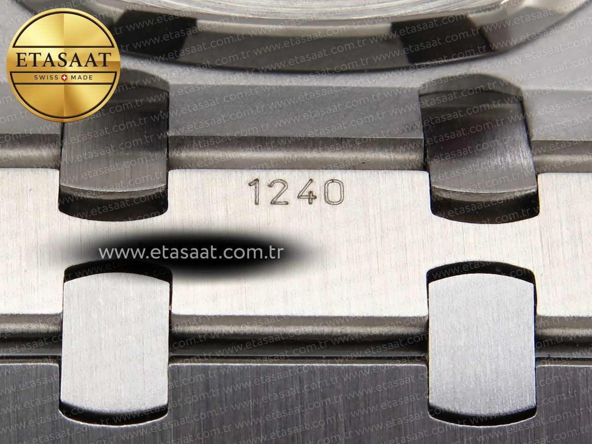 Royal Oak 39mm 15202 SS IPF 1:1 Best Edition Green/Black Dial on SS Bracelet A2121 - Görsel 26