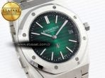 Royal Oak 39mm 15202 SS IPF 1:1 Best Edition Green/Black Dial on SS Bracelet A2121 - Görsel 5