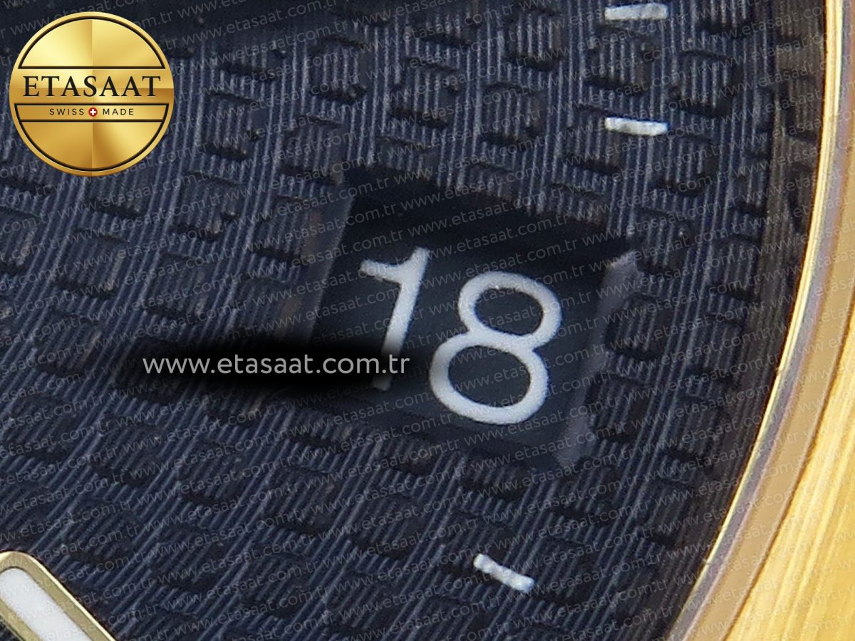 Royal Oak 39mm 15202 YG IPF 1:1 Best Edition Blue Textured Dial on YG Bracelet A2121 - Görsel 12