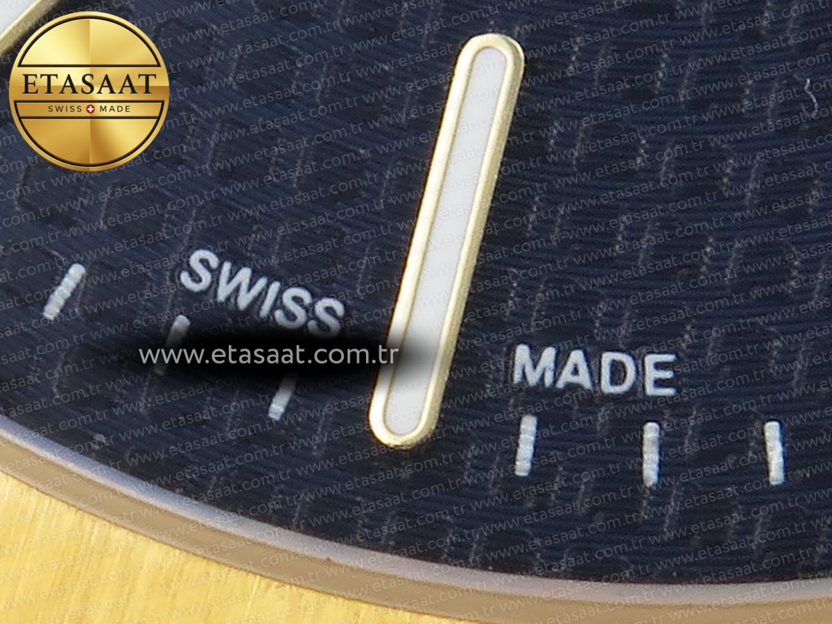 Royal Oak 39mm 15202 YG IPF 1:1 Best Edition Blue Textured Dial on YG Bracelet A2121 - Görsel 13