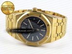 Royal Oak 39mm 15202 YG IPF 1:1 Best Edition Blue Textured Dial on YG Bracelet A2121 - Görsel 6