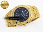 Royal Oak 39mm 15202 YG IPF 1:1 Best Edition Blue Textured Dial on YG Bracelet A2121 - Görsel 7