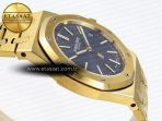 Royal Oak 39mm 15202 YG IPF 1:1 Best Edition Blue Textured Dial on YG Bracelet A2121 - Görsel 9
