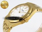 Royal Oak 39mm 15202 YG IPF 1:1 Best Edition White Textured Dial on YG Bracelet A2121 - Görsel 8