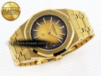 Royal Oak 39mm 15202 YG IPF 1:1 Best Edition Yellow/Brown Textured Dial on YG Bracelet A2121 - Görsel 7