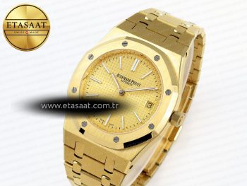 Royal Oak 39mm 15202 YG IPF 1:1 Best Edition YG Textured Dial on YG Bracelet A2121