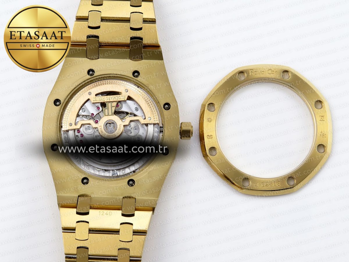 Royal Oak 39mm 15202 YG IPF 1:1 Best Edition YG Textured Dial on YG Bracelet A2121 - Görsel 18