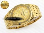 Royal Oak 39mm 15202 YG IPF 1:1 Best Edition YG Textured Dial on YG Bracelet A2121 - Görsel 7