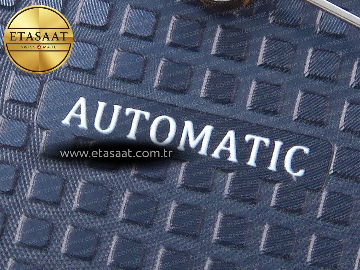 Royal Oak 41mm 15400 SS APSF 1:1 Best Edition Blue Textured Dial on Black Rubber Strap SA3120 Super Clone V3 - Görsel 12