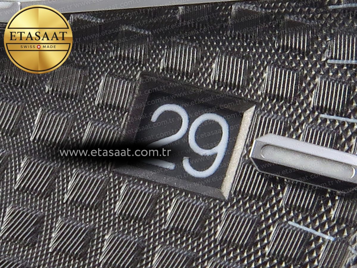 Royal Oak 41mm 15400 SS APSF 1:1 Best Edition Gray Textured Dial on Black Rubber Strap SA3120 Super Clone V3 - Görsel 11
