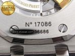 Royal Oak 41mm 15400 SS APSF 1:1 Best Edition Gray Textured Dial on Black Rubber Strap SA3120 Super Clone V3 - Görsel 23