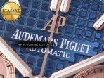 Audemars Piguet ROYAL OAK CHRONO 26331ST YG BLUE DIAL ON RG A7750 - Görsel 11