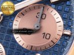 Audemars Piguet ROYAL OAK CHRONO 26331ST YG BLUE DIAL ON RG A7750 - Görsel 12