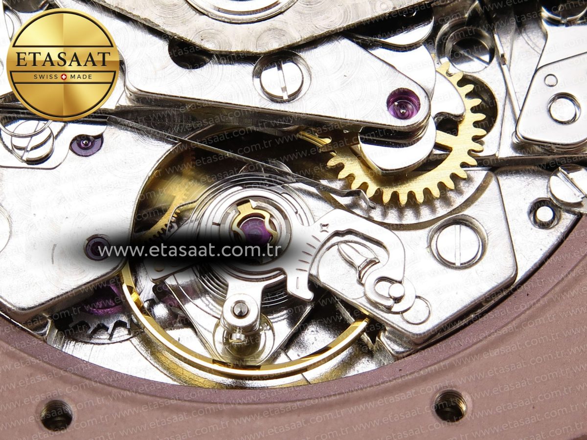 Audemars Piguet ROYAL OAK CHRONO 26331ST YG BLUE DIAL ON RG A7750 - Görsel 20