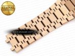 Audemars Piguet ROYAL OAK CHRONO 26331ST YG BROWN DIAL ON RG A7750 - Görsel 23