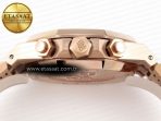 Audemars Piguet ROYAL OAK CHRONO 26331ST YG BROWN DIAL ON RG A7750 - Görsel 8