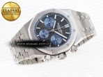 Audemars Piguet ROYAL OAK CHRONO 26331ST YG BLACK DIAL BLUE SUBDIAL ON SS A7750 - Görsel 5