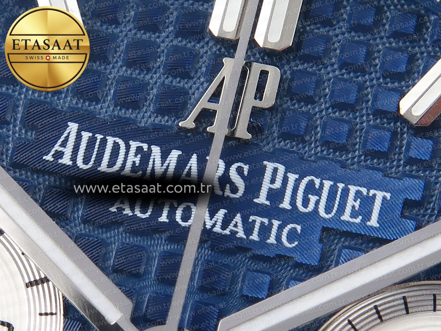ROYAL OAK CHRONO 26331ST SS IPF 1:1 BEST EDITION BLUE DIAL WHITE SUBDIAL ON SS BRACELET A7750 - Görsel 10