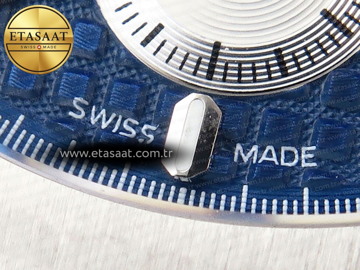 Audemars Piguet ROYAL OAK CHRONO 26331ST BLUE DIAL WHITE SUBDIAL ON SS A7750 - Görsel 13