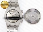 ROYAL OAK CHRONO 26331ST SS IPF 1:1 BEST EDITION BLUE DIAL WHITE SUBDIAL ON SS BRACELET A7750 - Görsel 16