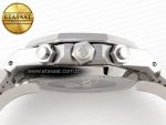 ROYAL OAK CHRONO 26331ST SS IPF 1:1 BEST EDITION BLUE DIAL WHITE SUBDIAL ON SS BRACELET A7750 - Görsel 8