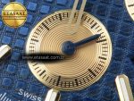 ROYAL OAK CHRONO 26331ST YG IPF 1:1 BEST EDITION BLUE DIAL GOLD SUBDIAL ON YG BRACELET A7750 - Görsel 14