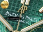 Audemars Piguet ROYAL OAK CHRONO 26331ST YG GREEN DIAL ON YG A7750 - Görsel 10