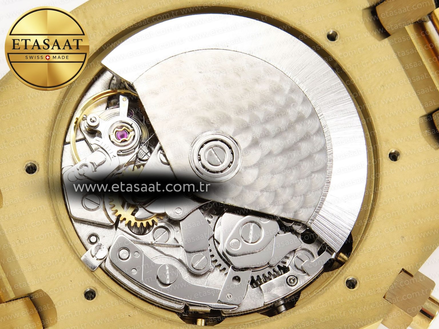 ROYAL OAK CHRONO 26331ST YG IPF 1:1 BEST EDITION GREEN DIAL ON YG BRACELET A7750 - Görsel 18