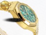 ROYAL OAK CHRONO 26331ST YG IPF 1:1 BEST EDITION GREEN DIAL ON YG BRACELET A7750 - Görsel 7